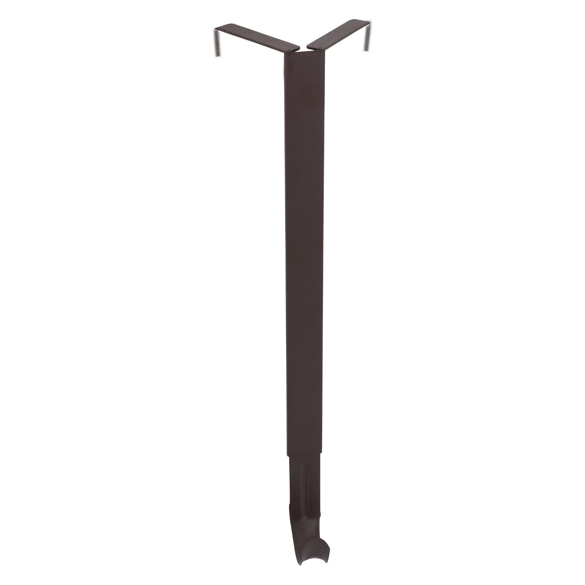 891af77e16c20ec9e34efa2a96d43e4a2907592c697a2bbda0698ea0258feb18.jpg Haute Decor Adapt Adjustable Wreath Hanger, Top & Length Adjustable Version - Matte Brown - Image 1