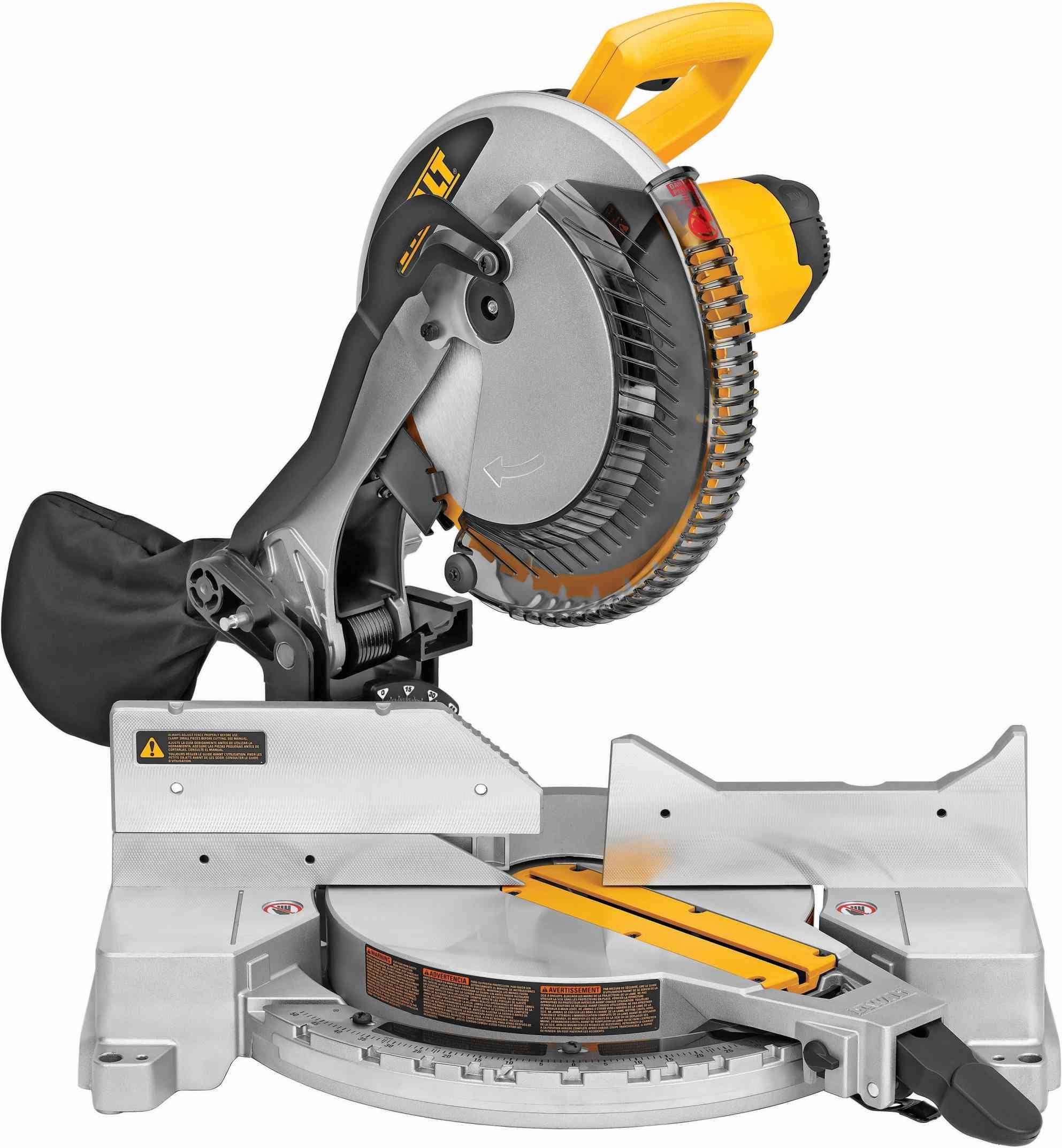 891c3dfe31da49ac2c1d6ae6440160a29c607f4be06f40e44eb03f9b0ddd63f5.jpg DeWalt DW715 12" Compound Miter Saw - Image 1