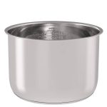 SIcHEER Stainless Steel Inner Pot Replacement Insert Liner Accessory Compatible with Ninja Foodi 8 Quart