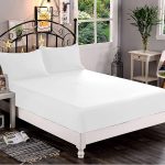 Premium Hotel Quality 1-Piece Fitted Sheet, Luxury & Softest 1500 Premier Hotel Quality Bedding Fitted Sheet Deep Pocket Up to 16inch, Wrinkle and Fa
