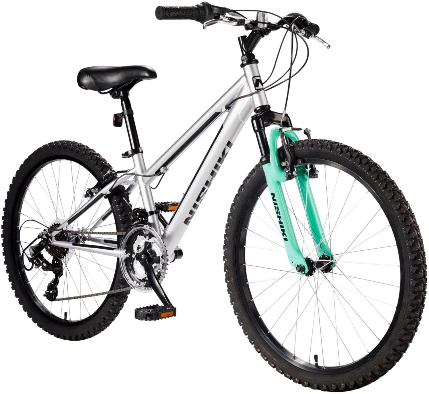 8983626aeb83b242ffc38111ae7b6356c9a9b03c28282ade051399e969fcaad2.webp Nishiki Girls' Pueblo 24'' Mountain Bike - Image 1