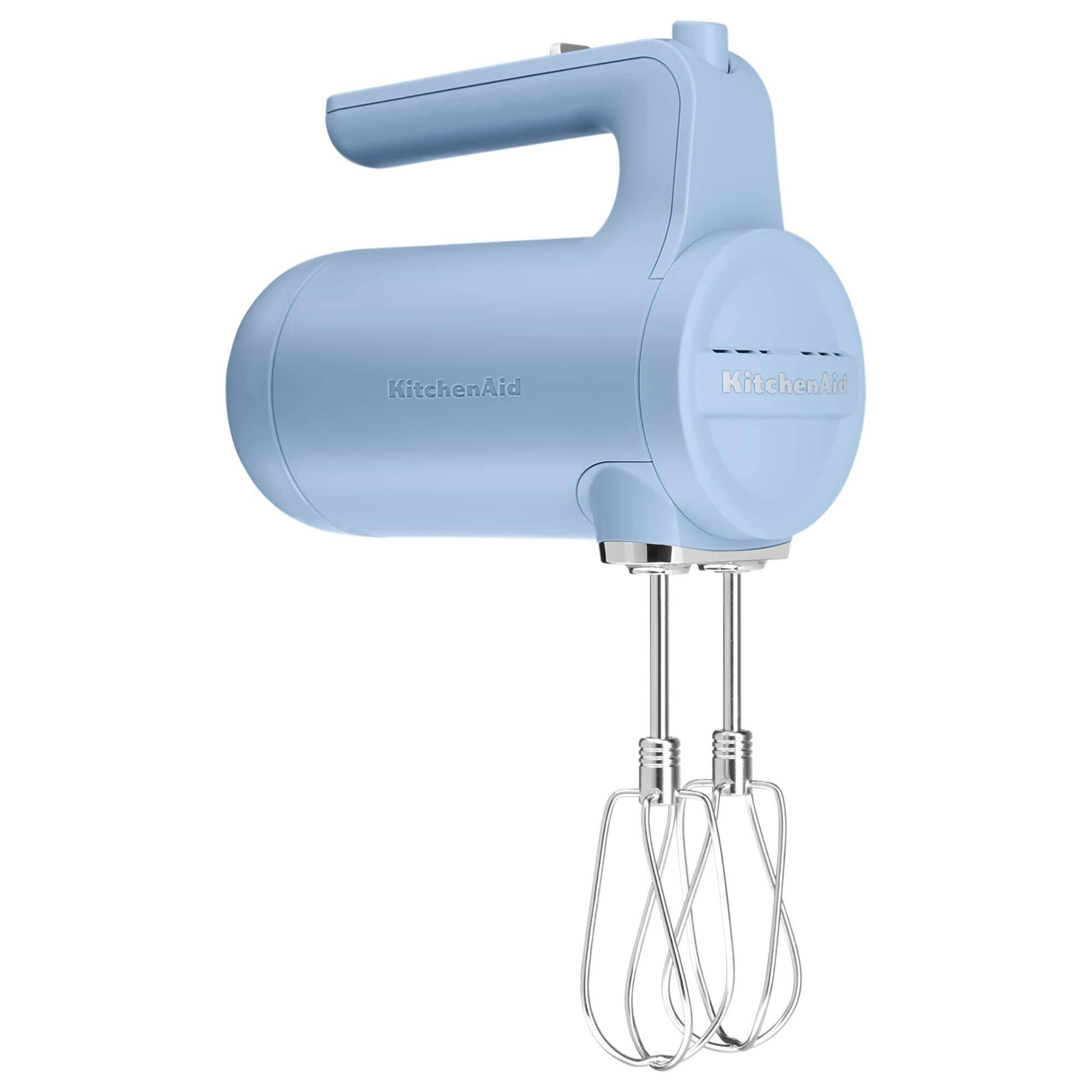 899bae981fac09cf4da54afc466356bbb16a34e39cdb9cd23b33a71ea5ffc00a.jpg KitchenAid 7-Speed Cordless Hand Mixer | Blue Velvet - Image 1