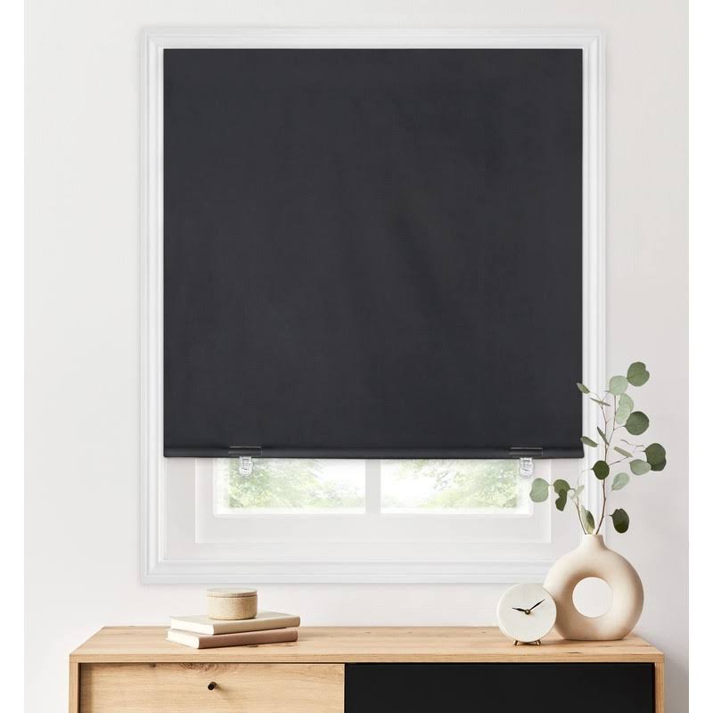89a468b93091d34c9febc59da31669c12ee45374ac71e0aa712bc3b0b868ac47.jpg LazBlinds 100% Blackout Roller Shades, No Tools No Drill Cordless Blinds for Windows, Thermal Insulated UV Protection Privacy Window Shades for - Image 1