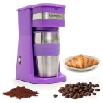 Mixpresso Ultimate 2-in-1 Single Cup Coffee Maker | 14oz | Lavender.