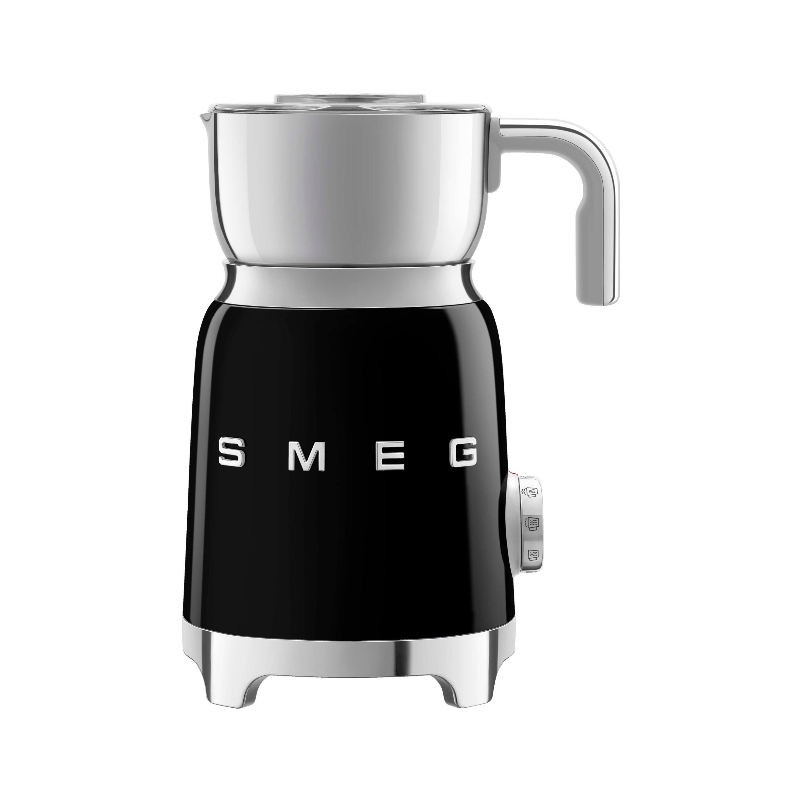 89c9ef347593ab6b6aaec6882728ad42fb1ed2fde9f7aaef5c693d846eded11c.jpg Smeg 50's Retro-Style Milk Frother - Black - Image 1