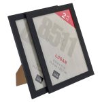 2-Pack Tabletop Frames, Logan by Studio D��cor 8.5" x 11" in Black