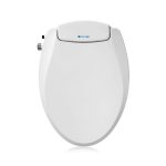 Non-Electric Bidet Toilet Seat, White, Brondell Swash Ecoseat, Fits Elongated