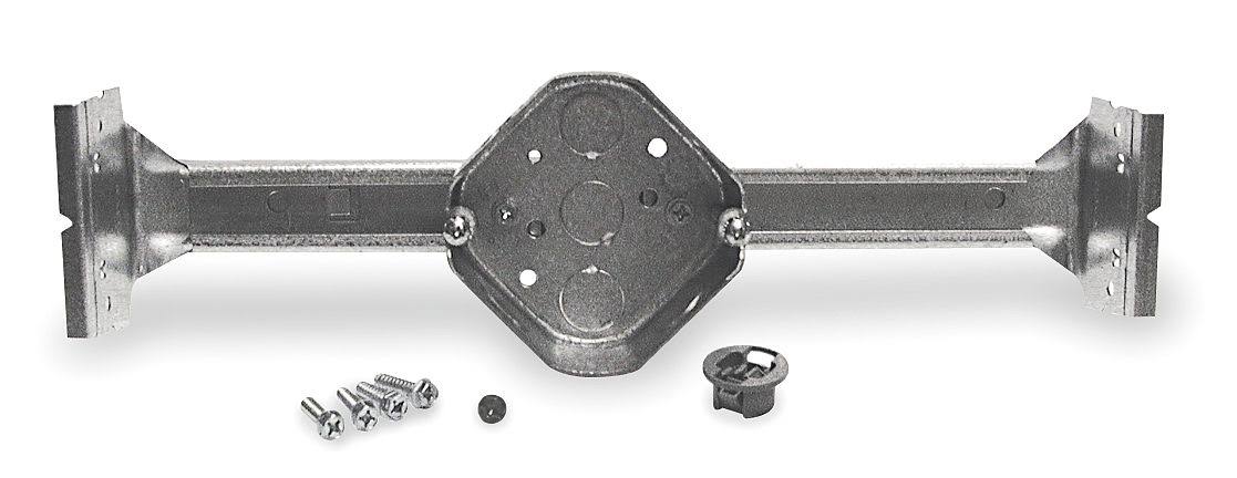 8a25d20d2d4144d5fa0baa359691efd2ca851cef5a1774a4054f90144be0bfe6.jpg Raco 926 Octagon Ceiling Fan Box, 1.5" - Image 1