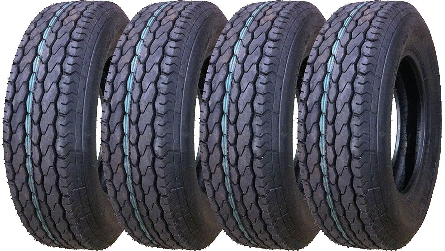 8a409740e4899f9e5685634eb2f67b99f9b523c5f9cb6bf60558a17e47f4f1f6.jpg COUNTRY Trailer Tires ST 205/75D15 6 PR Load Range C - 11021. Set 4 - Image 1