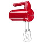 KitchenAid - Cordless 7 Speed Hand Mixer - Passion Red