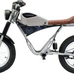 VIRO Rides Electric Mini - Bike 25.2 V Cafe Racer Powered Ride - on with Parent Control