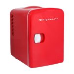 Frigidaire EFMIS139-RED 6-Can 48-Watt Compact Mini Retro Portable Beverage Refrigerator (Red)