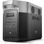 Ecoflow DELTA Max 2000 Portable Power Station 2016wh Capacity, Solar Generator 2400W AC Output for Outdoor Camping, Home Backup, Emergency, RV, Off - Grid