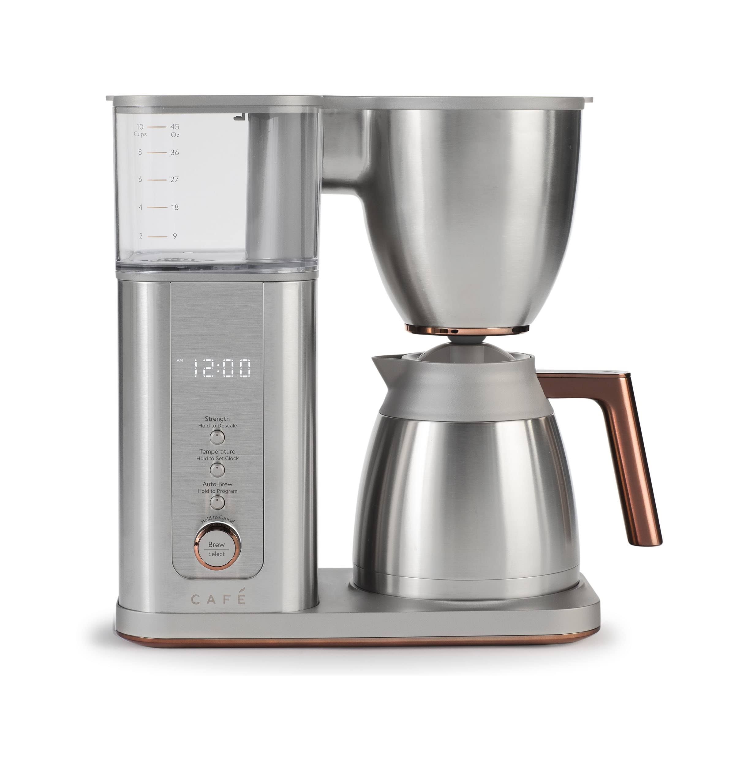 8b7a5fd782795346b4a5f075213bef803e669b5338a9da02acf3258257af36c4.jpg Cafe Specialty Drip Coffee Maker - Stainless Steel - Image 1