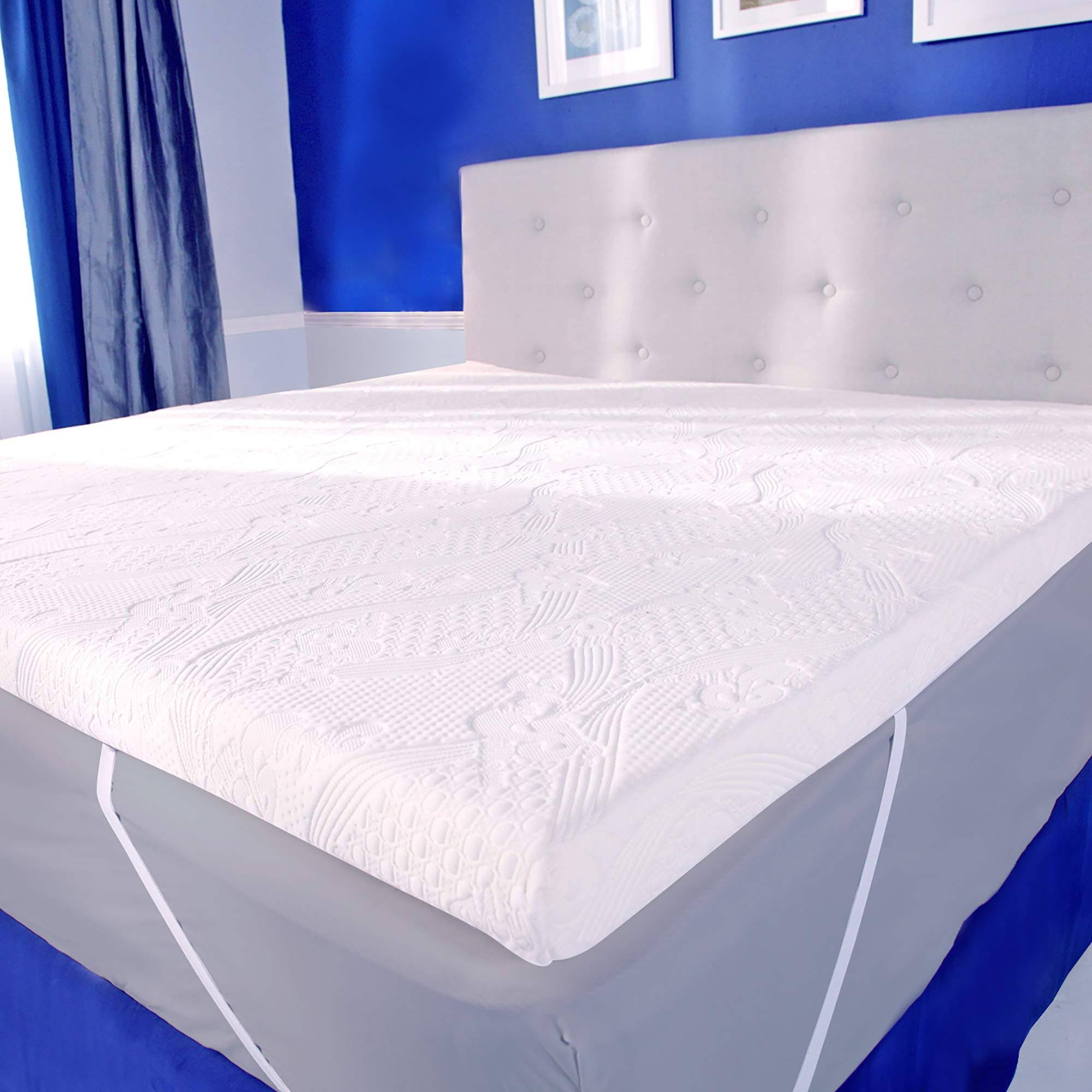 8b87d2e084ebc76d9efe5ec5de4fc98d5f5803243654f0d23e1cf6c9238bfff5.jpg MyPillow 2" Mattress Topper Queen - Image 1