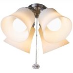 Hampton Bay 64401 Williamson LED Universal Ceiling Fan Light Kit
