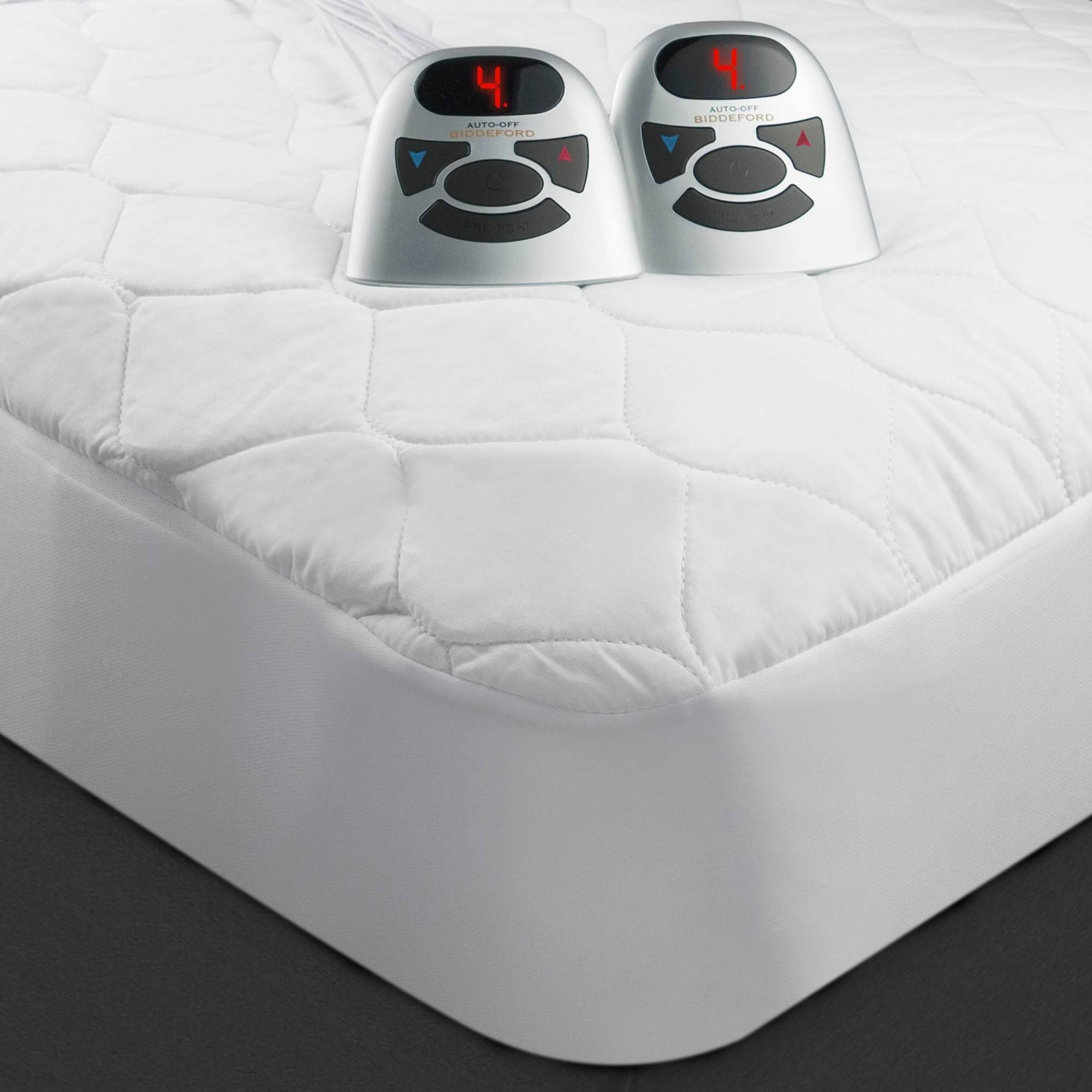 8ba26b100eace4b13004739387e26f51543227e8a7311bbe14f081aa3ee76da3.jpg Full Quilted Electric Mattress Pad - Biddeford Blankets - Image 1