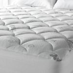 Downlite Spa Luxury Plush Dorm Cool Touch Tencel Lyocell - Poly Knit Mattress Pad (Twin XL)