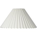 Brentwood Box Pleat Lamp Shade 7X20.5X12.5 (Spider)