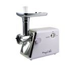 MegaChef 1200 W Ultra Powerful Automatic Meat Grinder, White