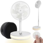 Venty Fan Rechargeable & Portable Fan - 48-Hour Battery Life White
