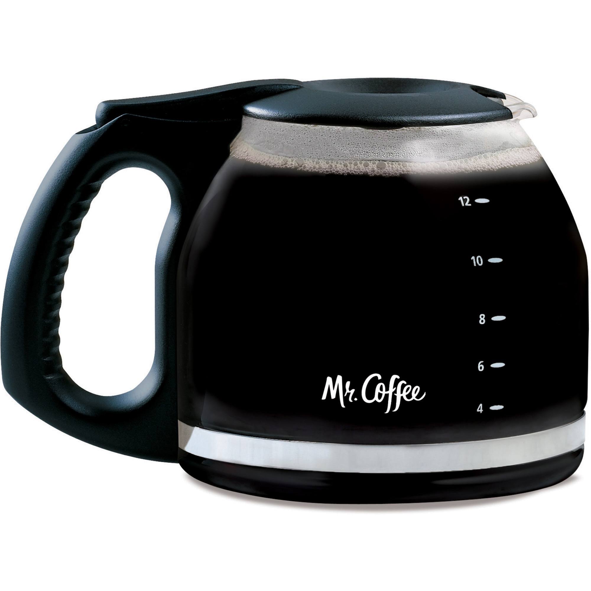 8bf26b54de958eaf57286235871026ba192b5e49442ef5f5c2b6cb06d64eb385.jpg Mr. Coffee Coffee Maker Replacement Decanter, 12 Cup - Image 1