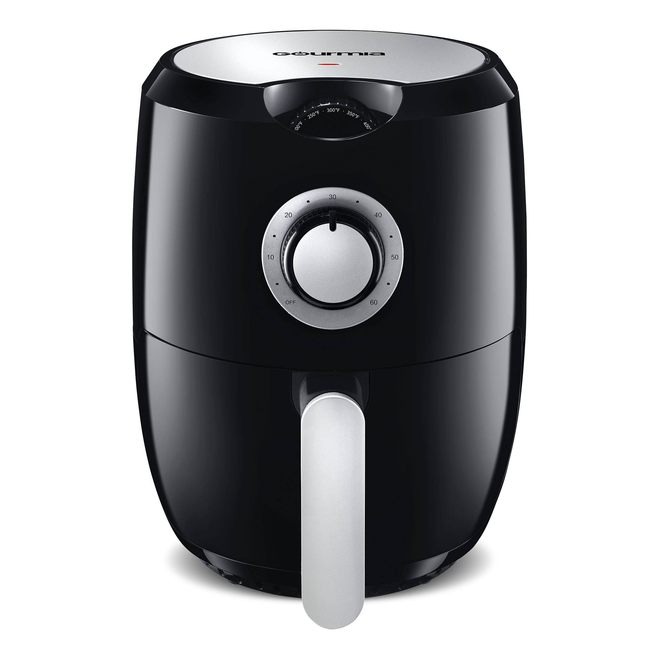 8bf779b53328c744c41ec376dda2b3b6d9caba12f39fc6618443eaebde56567a.jpg Gourmia Air Fryer with Dishwasher Safe Basket - Black - 2.2 qt - Image 1