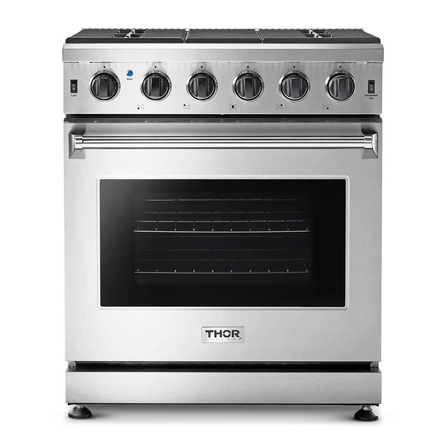 8bff173830e178c4ec91906db63a2ba9042082a243bd2da5e85e2e84ed4f4626.jpg Thor Kitchen LRG3001U- 30" Professional Gas Range - Image 1