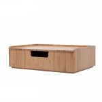 Bamboo Drawer Stackable Storage Solution for Office Products Pens Pencils Scissors Notepads Business Cards and More