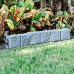 16 Feet Garden Edging | Lightweight & Durable Greystone Block by Beuta