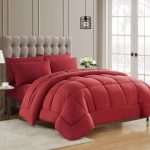 Sweet Home Collection 7 Piece Bed-in-a-Bag Down Alternative Comforter & Sheet Set - Black - Queen