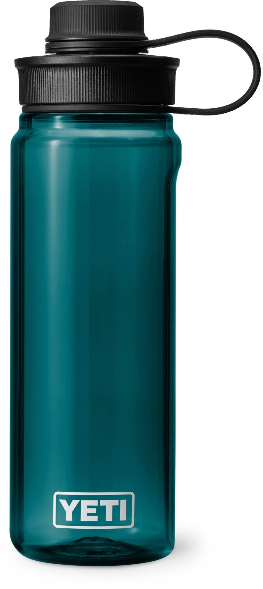 8c26e5a481e59709a311201e36a947845b98bd6379faf9c6f034309463872025.jpg Yeti Yonder 750 ml / 25 oz. Water Bottle with Tether Cap, Agave Teal - Image 1