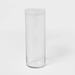 55.8oz Glass X-Large Stackable Jar with Plastic Lid - Made by Design