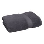 Hotel Style Egyptian Cotton Bath Towel, Charcoal Sky
