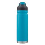 Coleman Freeflow Autoseal Insulated Stainless Steel Water Bottle, 24oz, Caribbean Sea