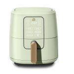 Beautiful 6 Quart Touchscreen Air Fryer Sage Green by Drew Barrymore