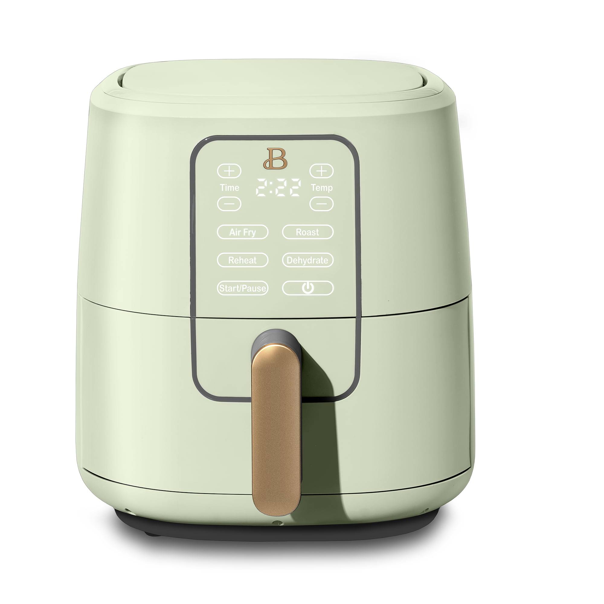 8cb5caaa4fd6e02597ec6f03ab4825d39a556017b2f851ca266cc1adeb0642bd.jpg Beautiful 6 Quart Touchscreen Air Fryer Sage Green by Drew Barrymore - Image 1