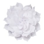 Offray Sewing & Crafting Projects Accessories Lotus Flower - White - 4.5 in