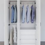 vidaXL Telescopic Wardrobe Rails 2 Pcs Silver 22.8 inch-39.4 inch