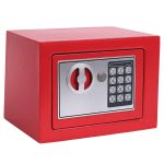 Heroecol Key and Electronic Security Safe Box Digital Deposit Box for Home Office Hotel Business Lock Box for Cash Jewelry Stora
