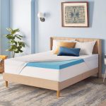 Serta 3" Cool Nights Gel Memory Foam Mattress Topper, Queen