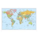 Rand McNally Signature World Wall Map - Laminated