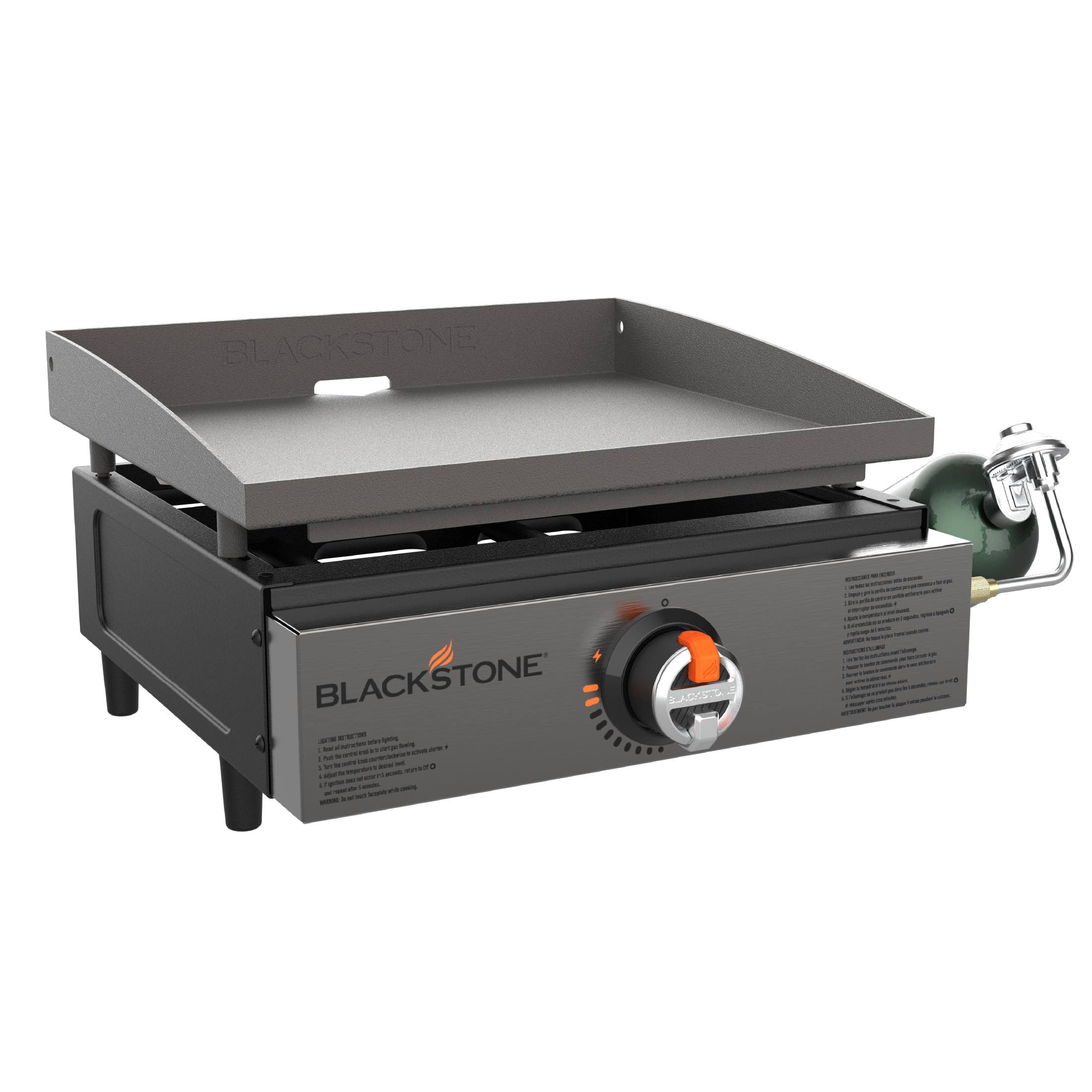 8d6259ecbc16fc8d0423ff12054a5e6459f3fd2d9afc570014d9bc59c03c99ce.jpg Blackstone 17" Tabletop Griddle - Image 1