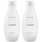 SodaStream White 0.5 L Carbonator Bottle 2 Pk