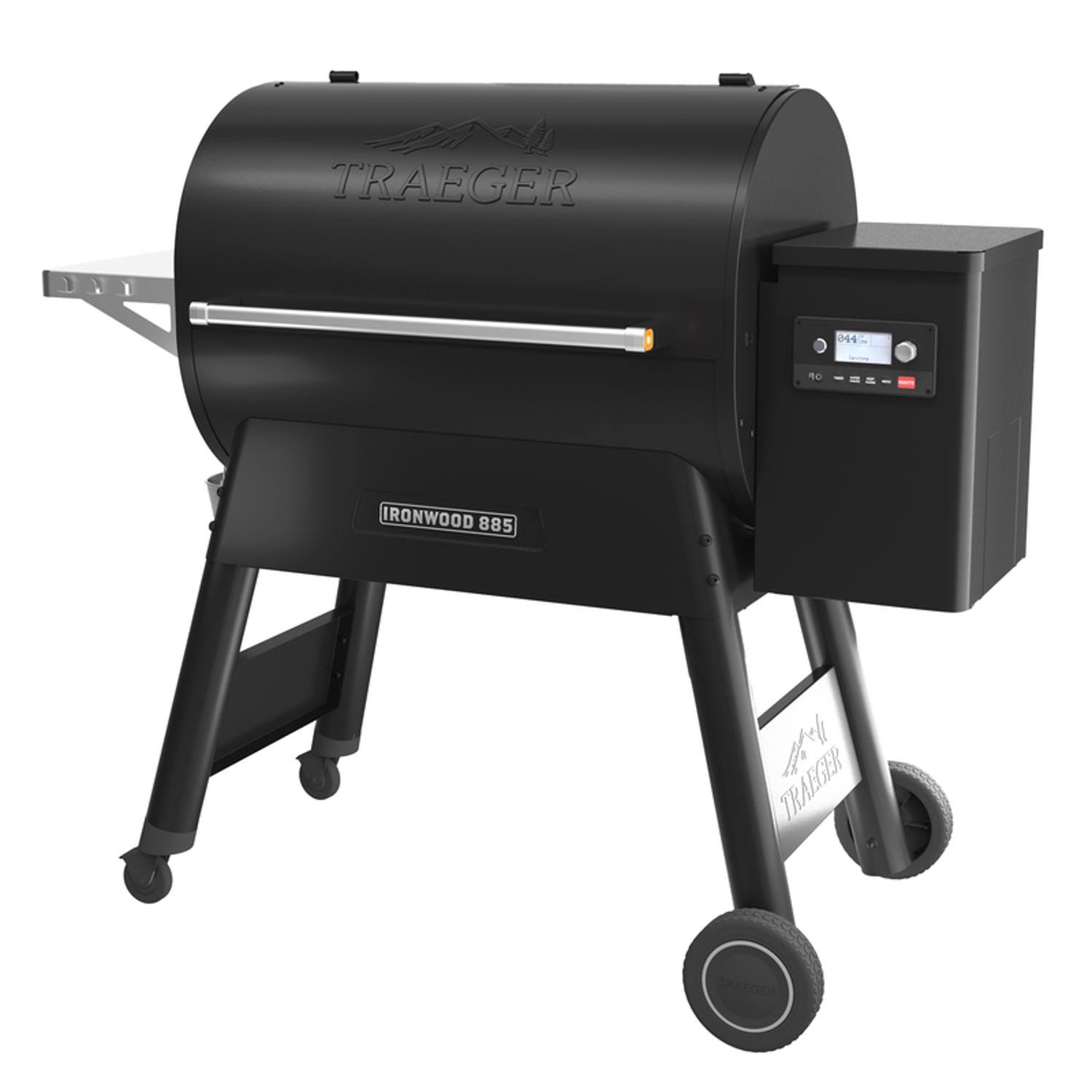 8e2ee0b00de6b1e50c0d6a7a0a23595f0d411d1e65cf5e775496dd51f40d0b07.jpg Traeger Ironwood 885 Pellet Grill - Image 1