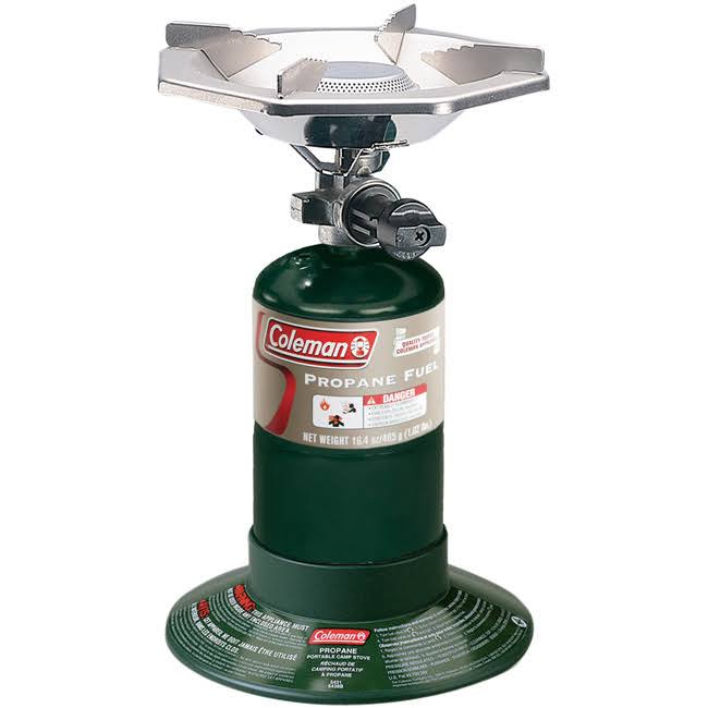 Coleman 10,000 BTU One-Burner Propane Camp Stove, Green