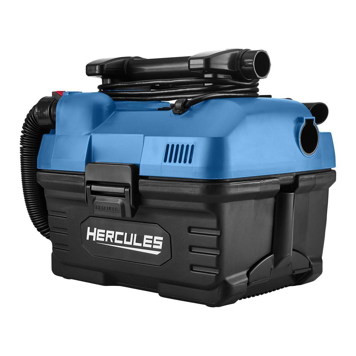 8e68338d8c06c6d4fb19d62ce7dad9df56ac74a0dcb64feb90c49745f42b84ee.jpg Hercules 20v/120v Dual Power 2 Gallon Wet/Dry Portable Vacuum - Tool Only - Image 1