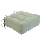 Achim Chase Tufted Chair Seat Cushions - Set of 2 - Apple Green