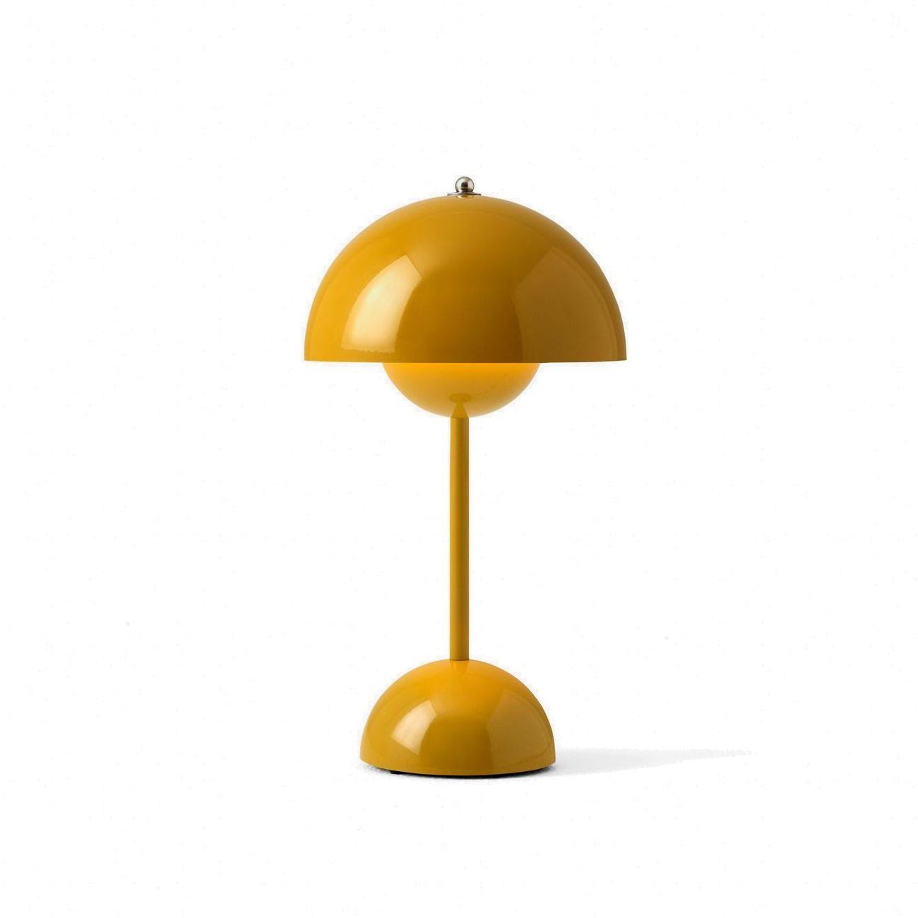 8eb333d966203831ff8a759f33c7bf80758c8435ea8a3952b161cff31994732c.jpg & Tradition - VP9 Flowerpot Portable Table Lamp - Mustard - Image 1