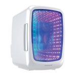 Frigidaire 6-Can Retro Gaming Light-Up Portable Beverage Mini Fridge, EFMIS179 [White]
